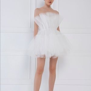 Kikiriki tulle mini dress